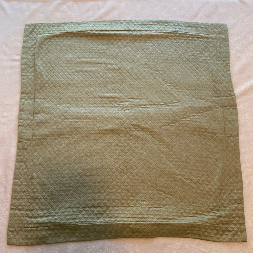 Set of 3 Restoration Hardware Green Shams